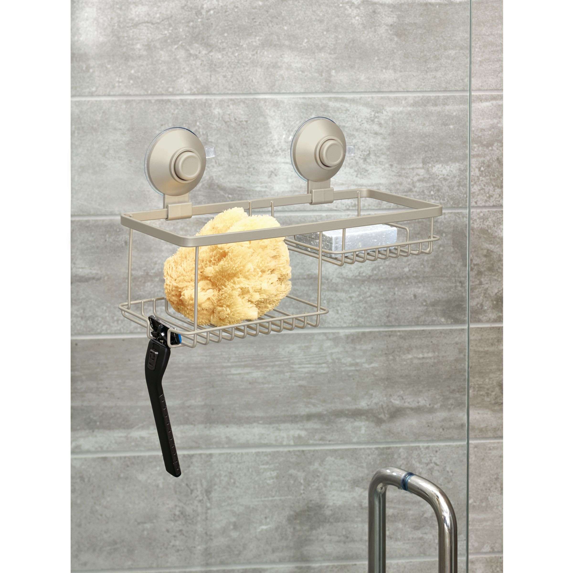 Everett Push Lock Combo Caddy met Zuignap