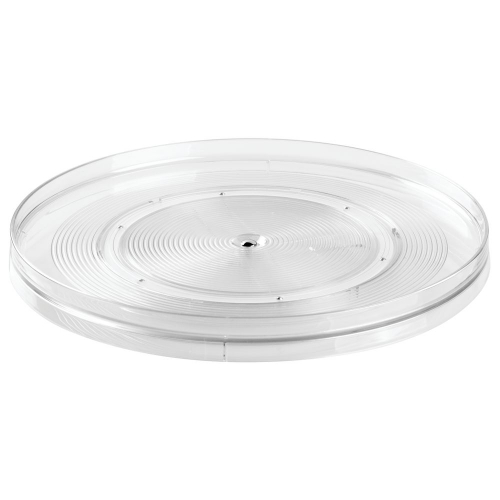 Lazy Susan Draaiplateau, 36.8 cm, Kunststof, Transparant - iDesign | Linus