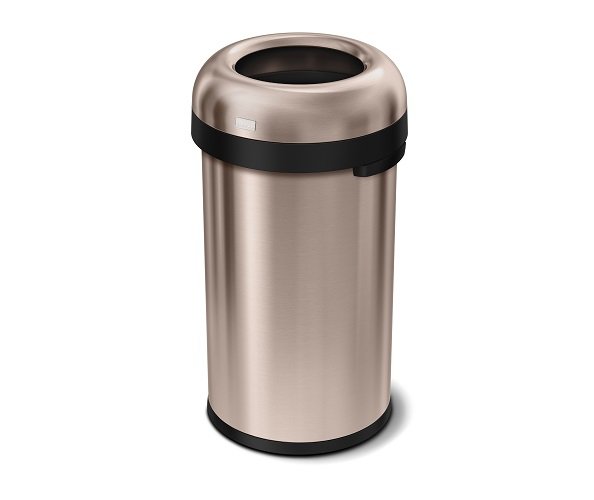 Afvalemmer Bullet Open Top Can 60 liter - Rose Gold - Simplehuman