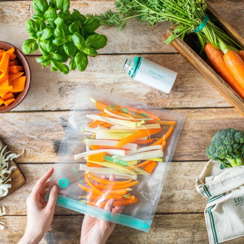 Vacuümzakken, Set van 10 Stuks, M, 3 L - Mastrad | Stor'eat