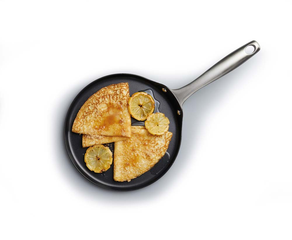 Pannenkoekenpan, 24cm - Inductie - Gietaluminium - Duurzaam - MasterClass