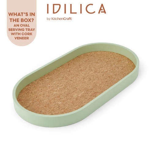 KitchenCraft Idilica Serving Tray, Labelled