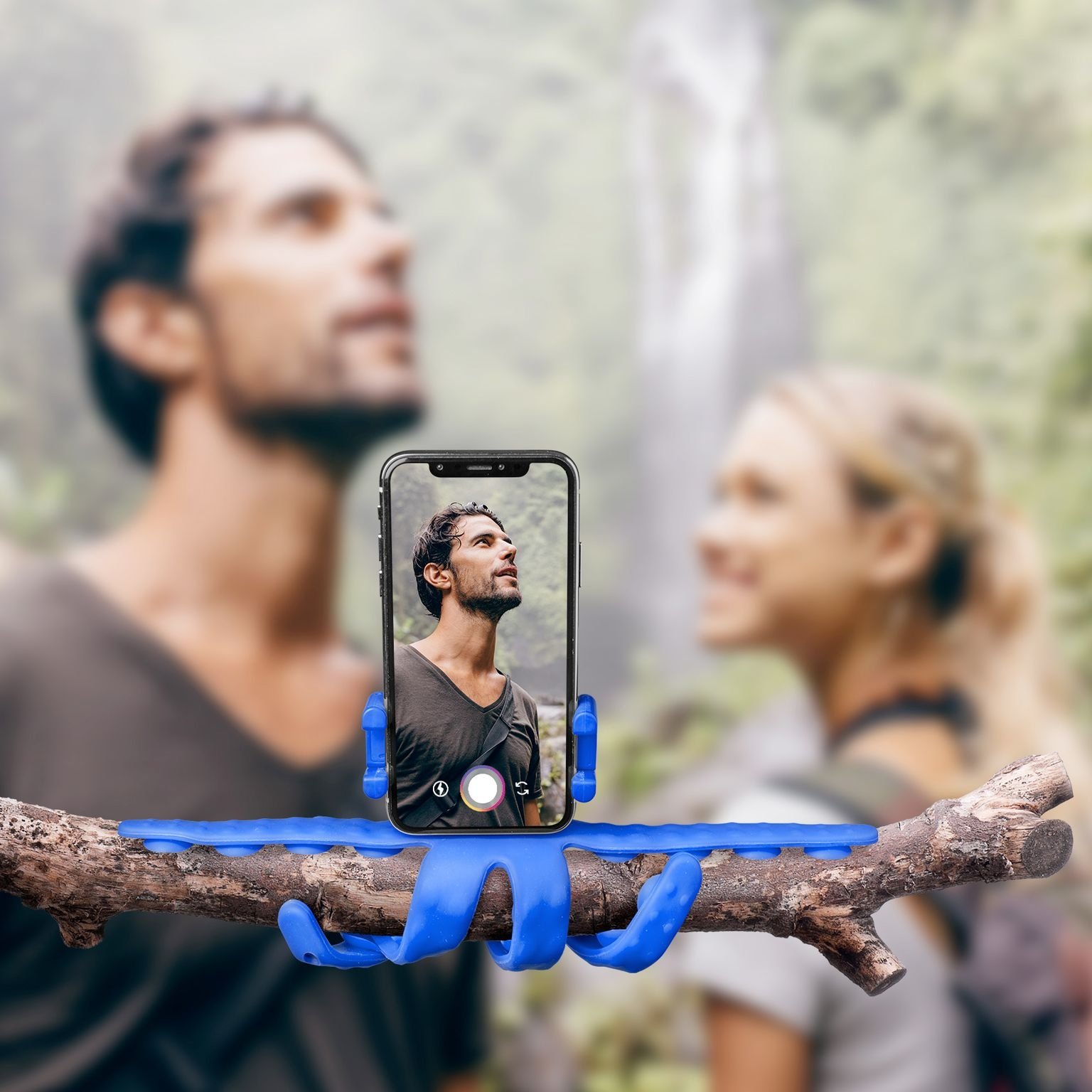 Squiddymax Smartphonehouder, Blauw - Celly