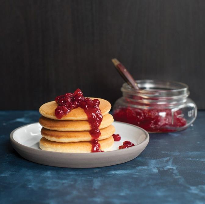 Recept: Scandinavische pancakes van Nordic Ware