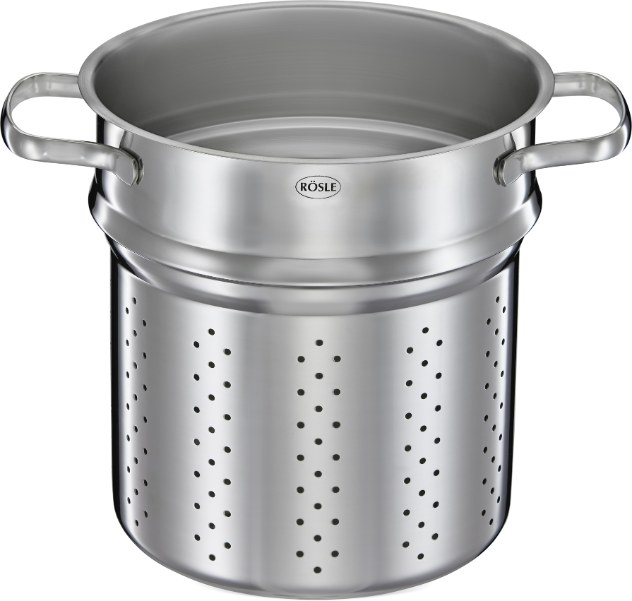 Pastapan met Deksel, 20 cm - Rösle | Elegance