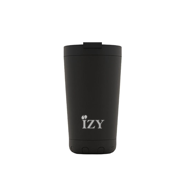 Thermosbeker 0.35L, RVS, Zwart - IZY | Original Collection