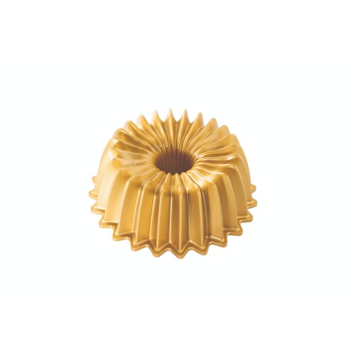 Tulband Bakvorm " 6-Cup Brilliance Bundt Pan" - Nordic Ware | Premier Gold Mini Bundts