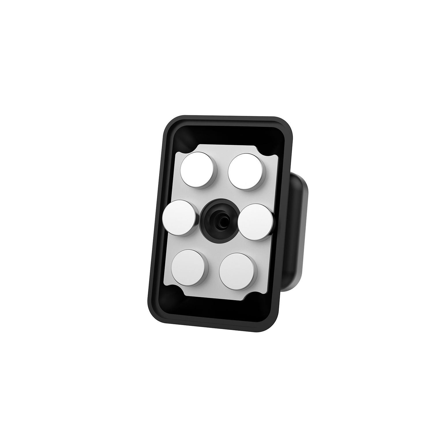 Ghost Plus XL Magnetische Smartphonehouder, Zwart - Kunststof - Celly