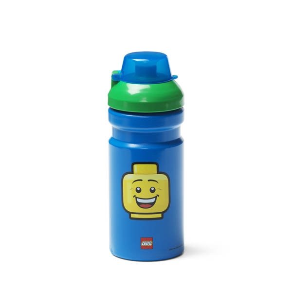 Drinkfles Iconic Boy 0.39 L. Blauw - LEGO