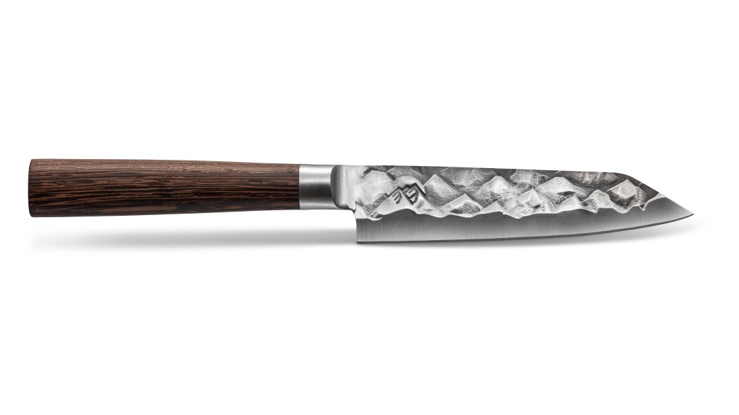 Universeelmes, 12.5 cm, Duits staal, 3D bergpatroon | BARE Cookware