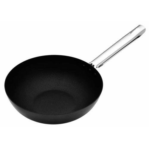 Carbonstalen wok - 24 cm - Master Class Professional 