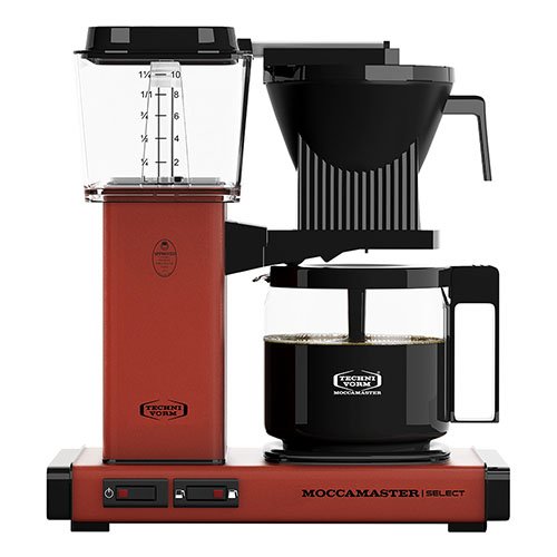 Filterkoffiemachine KBG Select, Brick Red – Moccamaster