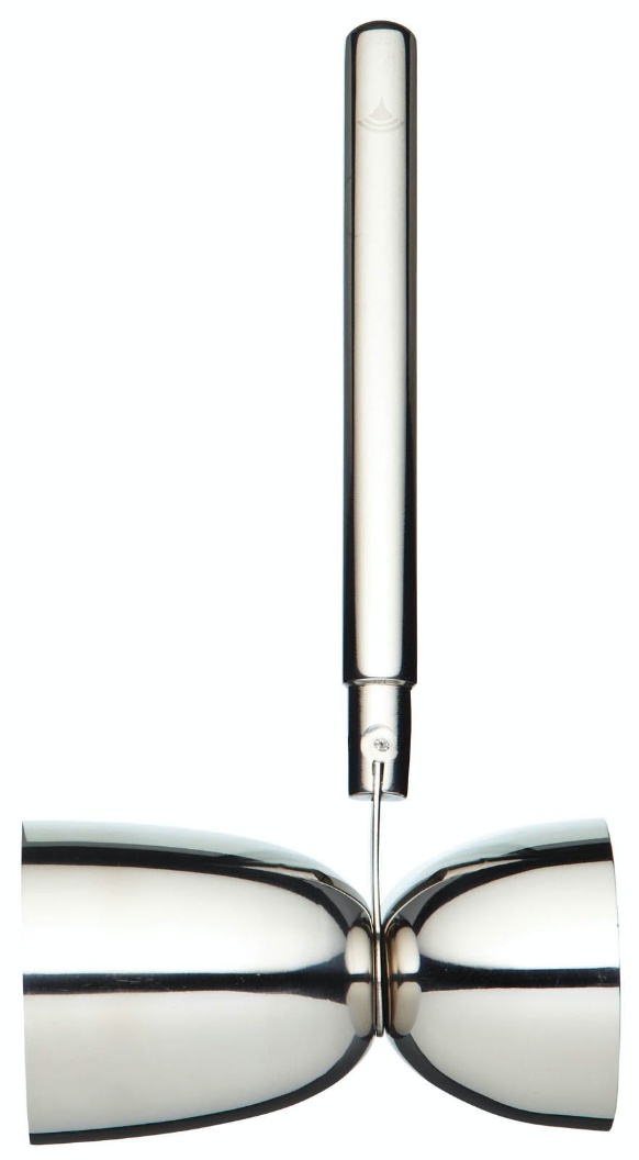 Cocktailshaker, 0.5 L, RVS, Geribbeld - BarCraft