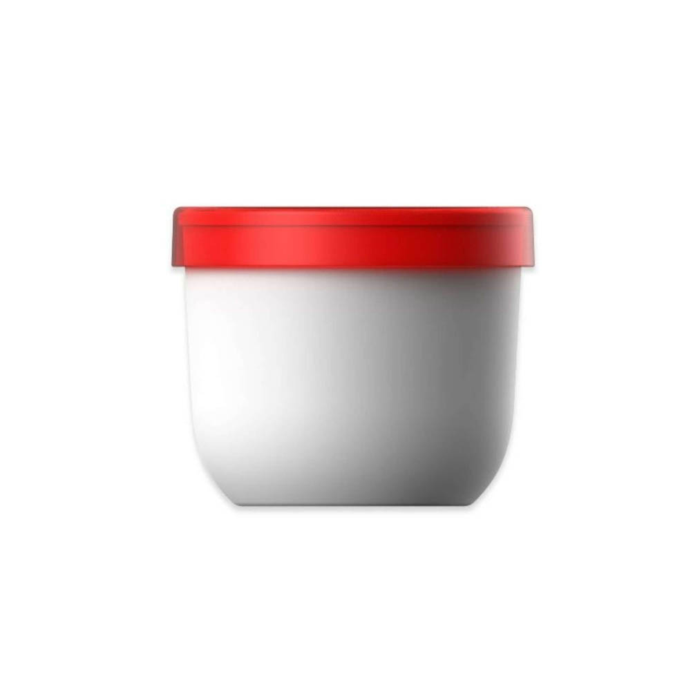 Vershoudcontainer, 2 L, Kunststof, BPA vrij, Rood/Wit - Koji by ZOKU