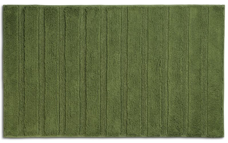 Badmat, 120 x 70 cm, Katoen, Mos Groen - Kela | Megan
