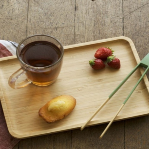 Dienblad, Bamboe, 42 x 30 cm - Pebbly