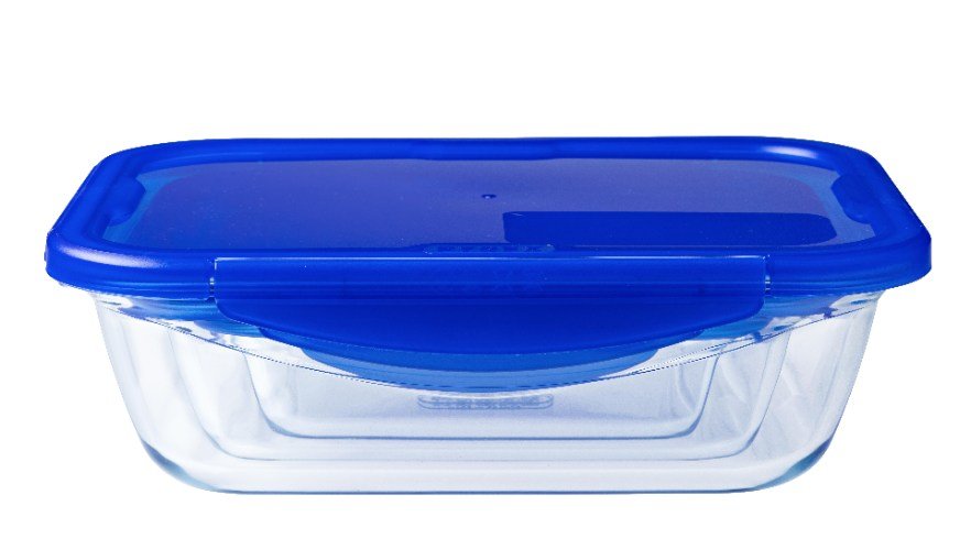 Schaal Rechthoek met Deksel. 1.7 liter - Pyrex | Cook & Go