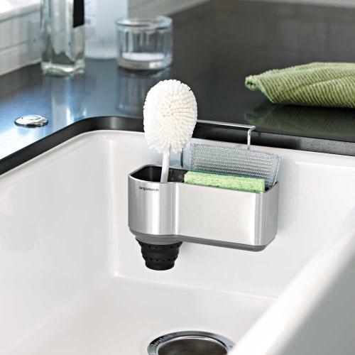  Gootsteen organiser Keukenaccessoire Rvs - Simplehuman