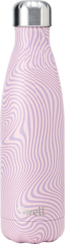 Thermosfles, 0.5 L, Driedubbelwandig, Roze- S'well | Lavender Swirl