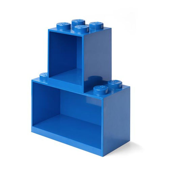 Iconic Brick Plank Set, Blauw - Polypropyleen - LEGO