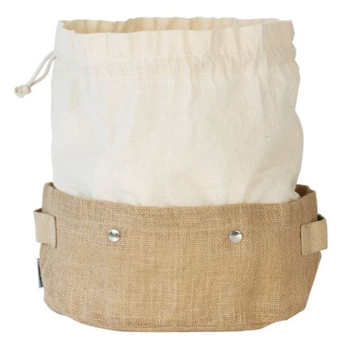 Opbergmand, Uitneembare Zak, Houtkleurig, 35 x 27 cm - Pebbly