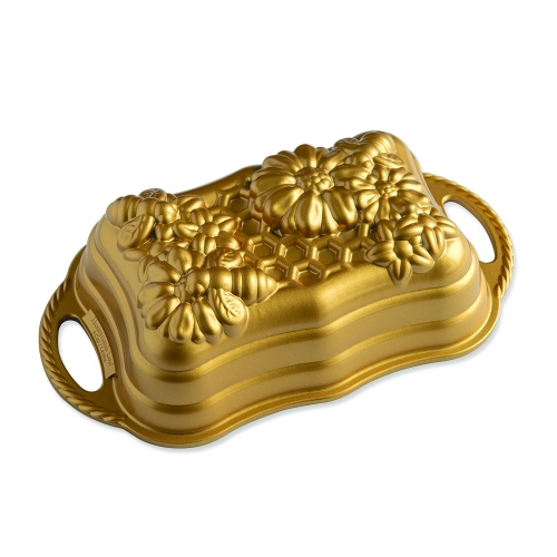 Bakvorm "Honeycomb Loaf Pan" - Nordic Ware | Premier Gold