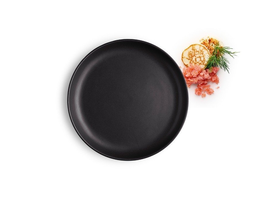 Nordic Kitchen Bord - Ø 18 cm - Zwart - Eva Solo