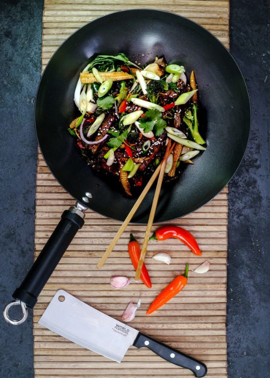 KitchenCraft World of Flavours Oriental 15cm Cleaver