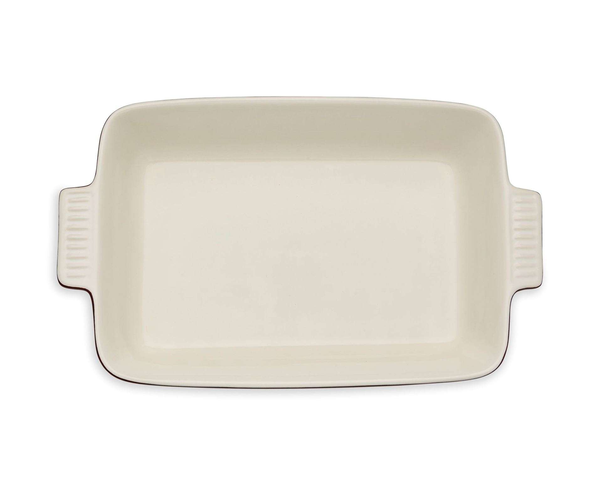 Ovenschalen, Set van 2 Stuks, Rechthoek, Klein en Groot, Rood, Keramiek - Barbary & Oak | Foundry