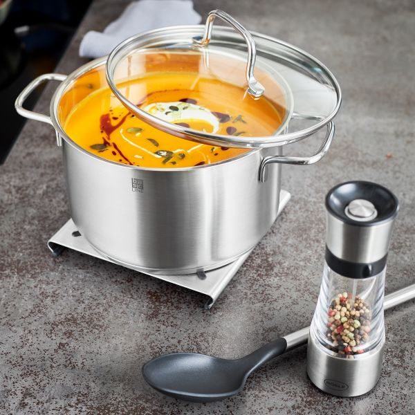 Pan Onderzetter, 18 x 18 cm, RVS - Rösle