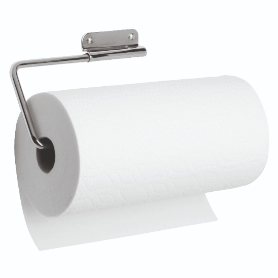 Keukenrolhouder, 2.5 x 34.3 x 14 cm, Hangend, RVS, Zilver - iDesign | Swivel