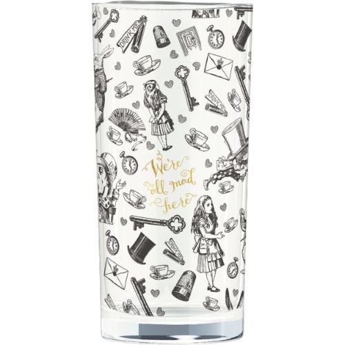 Longdrinkglazen, Set van 2 Stuks, 0.33 L - V&A | Alice in Wonderland