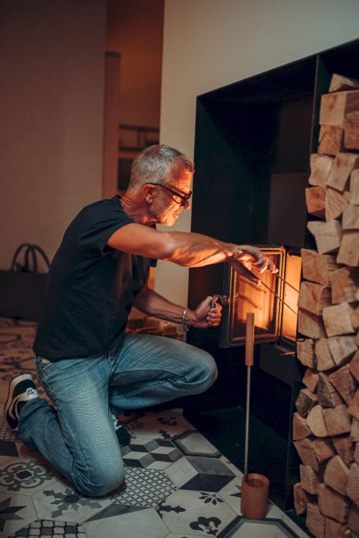 Vuurtang, RVS, 50 cm - Höfats