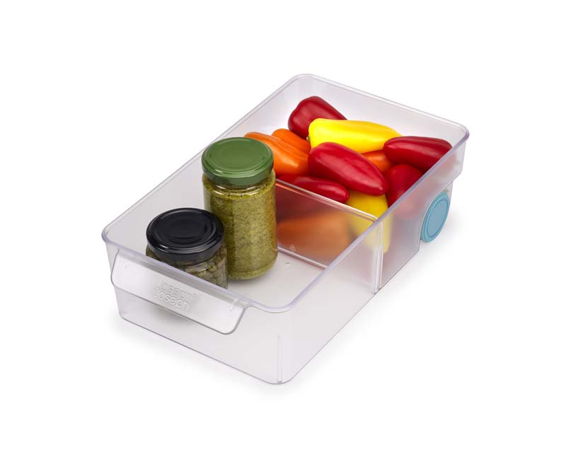 Koelkast Organizer, Large, 17.4 x 30.8 x 8.5 CM, Met Verdeelvakken   - Joseph Joseph | FridgeStore