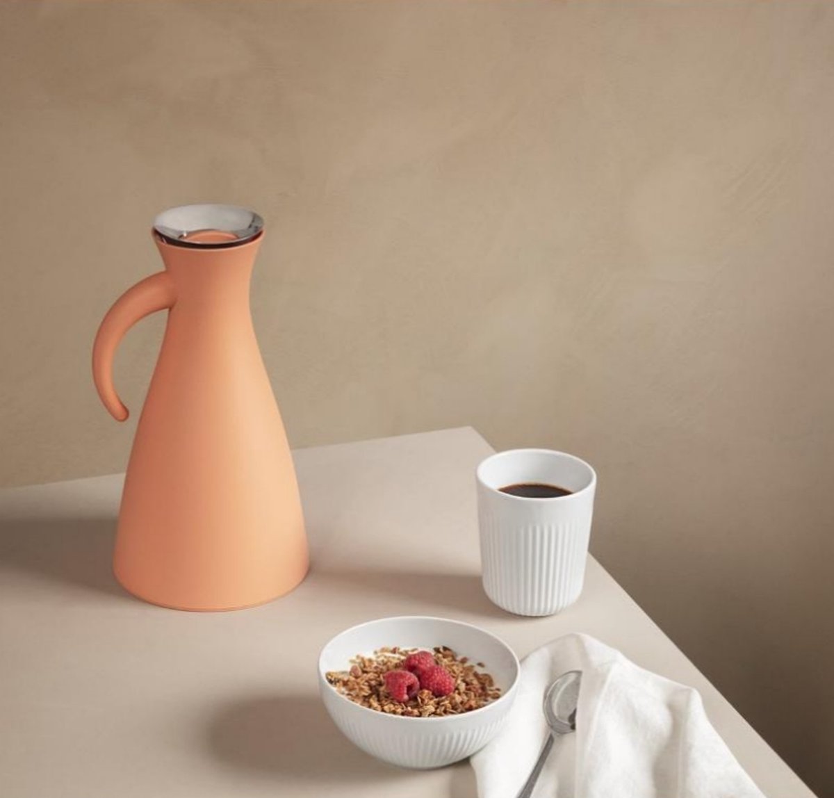 Vacuüm Thermoskan, 1 L, Oranje - Eva Solo