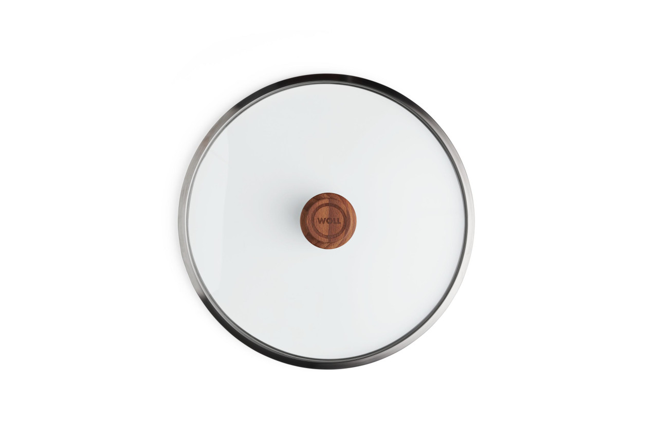Veiligheidsglas Deksel, ø 30 cm, Beukenhout - Woll | EcoLogic QXR