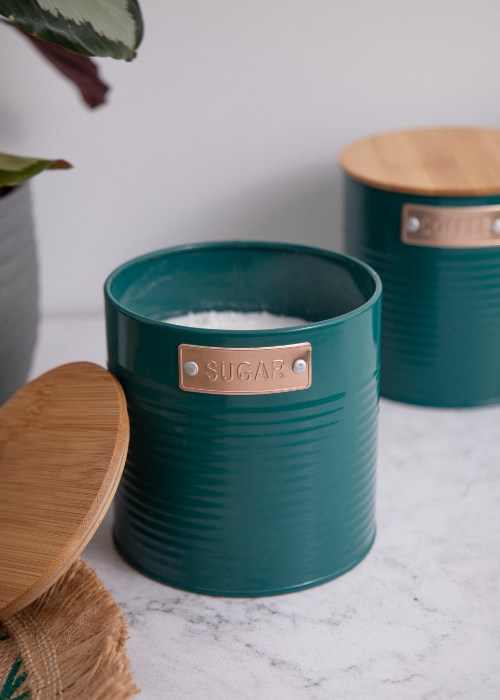 Voorraadbussen, Set van 3 Stuks, 1 L, Teal - KitchenCraft