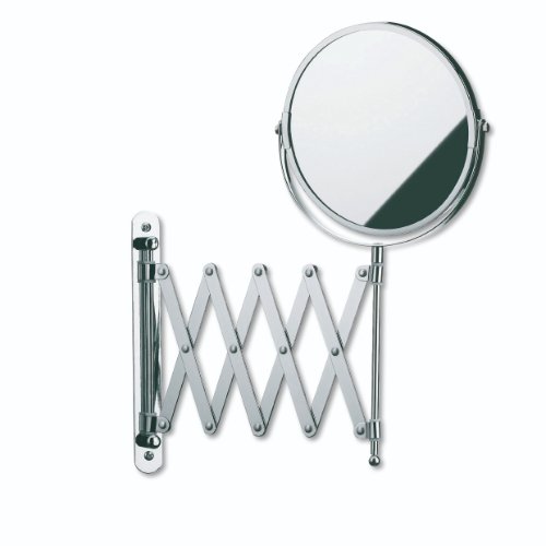 Avita Spiegel met Wandbevestiging Ø 18,5cm - Zilver - Kela