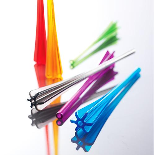 Cocktail stamper en rietje in één, set van 6 - Mastrad