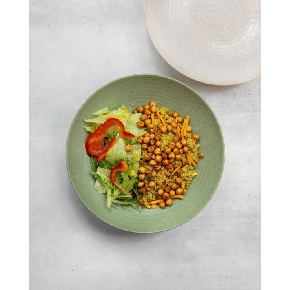 Pastakom, Set van 4 Stuks, 22 x 5 cm, Groen en Wit - KitchenCraft