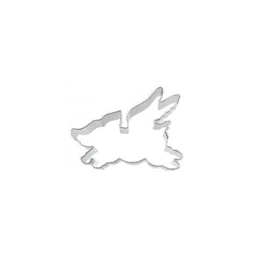 Uitsteker RVS - vliegend varken - 7cm - Städter