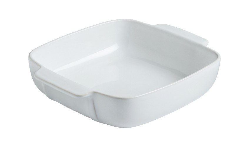 Ovenschaal Vierkant. Wit.  22 x 22 cm - Pyrex | Signature