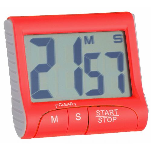 Kookwekker / timer - Colour Works - Rood