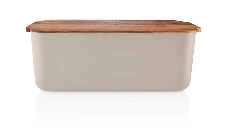 Broodtrommel met Deksel, Zandkleur, Kunststof, Bamboe, 42 x 19 x 16 cm - Eva Solo