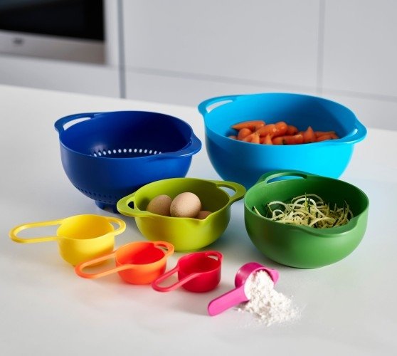 Schalenset met Maatbekers - 8-delig - Multifunctioneel - Joseph Joseph | Duo