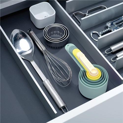 Nest maatlepel Set 8-delig (kleurenmix pastel) - Joseph Joseph