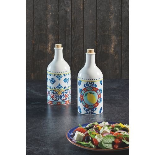 Olie -en Azijn Set, 2 Stuks, 0.5 L, Keramiek - KitchenCraft | World of Flavours
