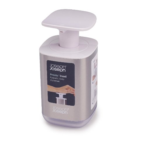 Joseph Joseph Presto Steel Zeepdispenser - Kunststof