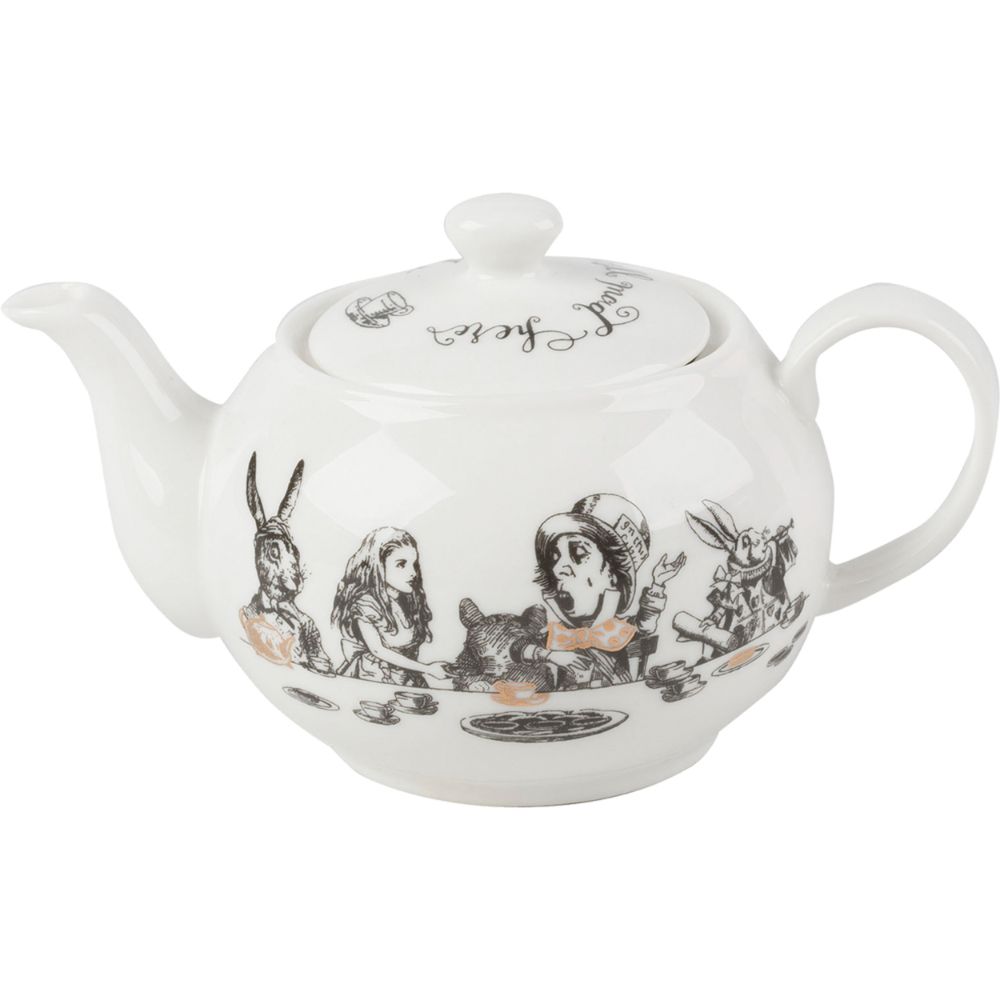 Mini Theepot, Porselein, 0.45 L - V&A | Alice in Wonderland