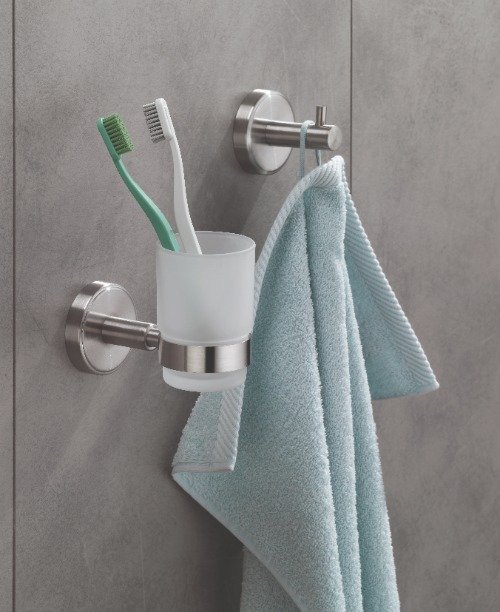 Marbea Handdoekstang met Wandbevestiging - Dubbel - Kela